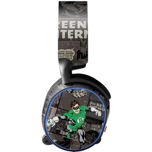 DC Comics Green Lantern Vintage Action Pose Pattern SteelSeries Arctis 5 Skin