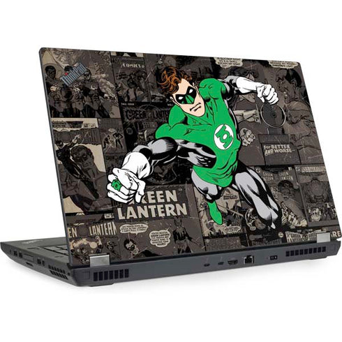 DC Comics Green Lantern Vintage Action Pose Pattern Lenovo ThinkPad Skin