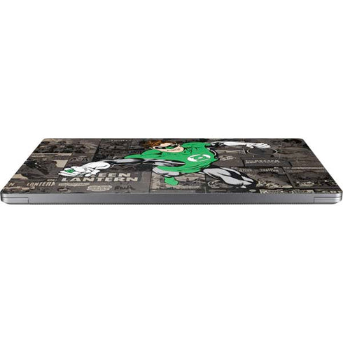DC Comics Green Lantern Vintage Action Pose Pattern Universal Laptop 13in (10.6 x 7.6in) Skin