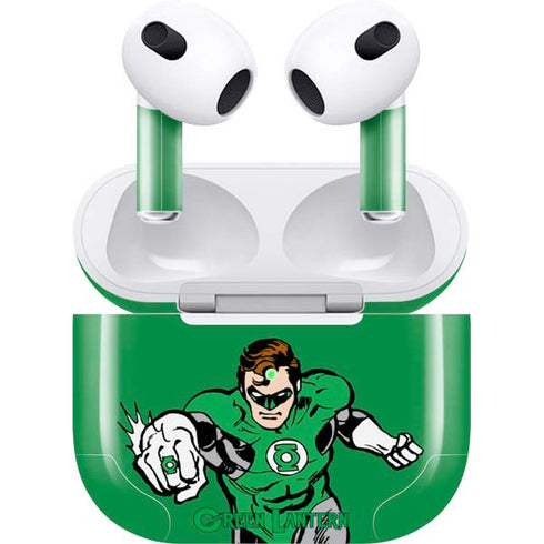 DC Comics Green Lantern Classic Art Pose Apple AirPods (3rd Gen 2021) Skin