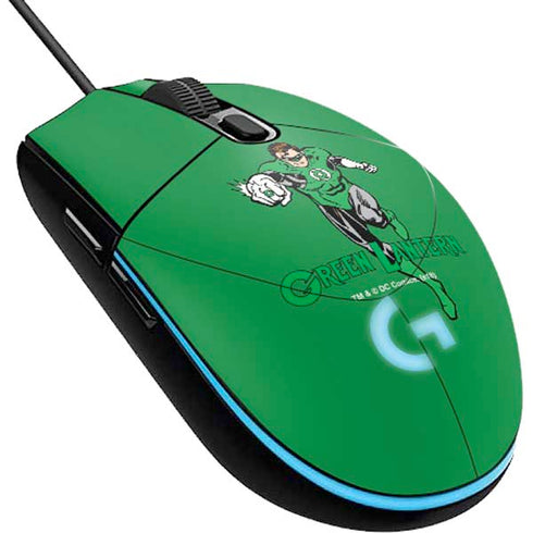 DC Comics Green Lantern Classic Art Pose G203 Prodigy RGB Wired Gaming Mouse Skin