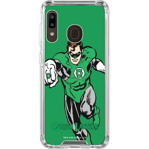 DC Comics Green Lantern Classic Art Pose Galaxy A30 Clear Case