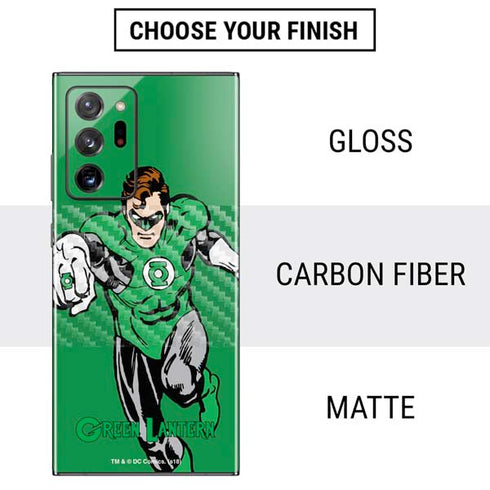 DC Comics Green Lantern Classic Art Pose Galaxy Note20 Ultra 5G Skin