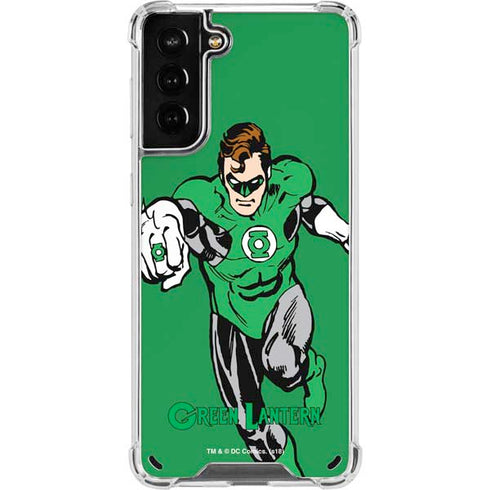 DC Comics Green Lantern Classic Art Pose Galaxy S21 Plus 5G Clear Case