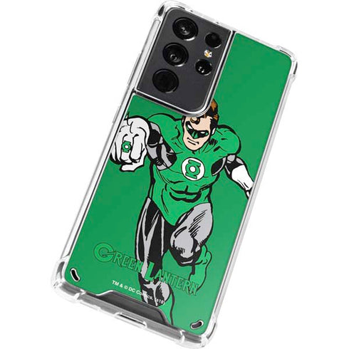 DC Comics Green Lantern Classic Art Pose Galaxy S21 Ultra 5G Clear Case