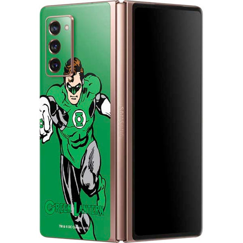 DC Comics Green Lantern Classic Art Pose Galaxy Z Fold2 5G Skin