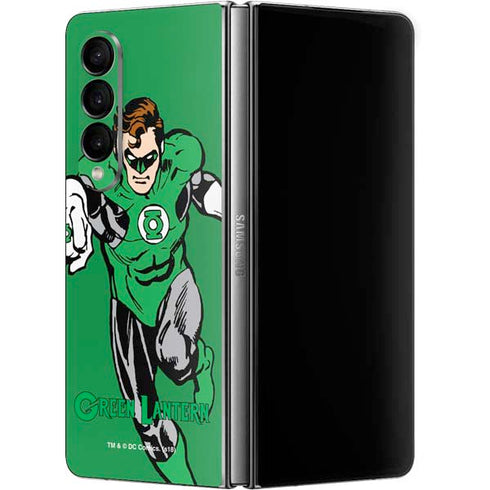 DC Comics Green Lantern Classic Art Pose Galaxy Z Fold4 5G Skin
