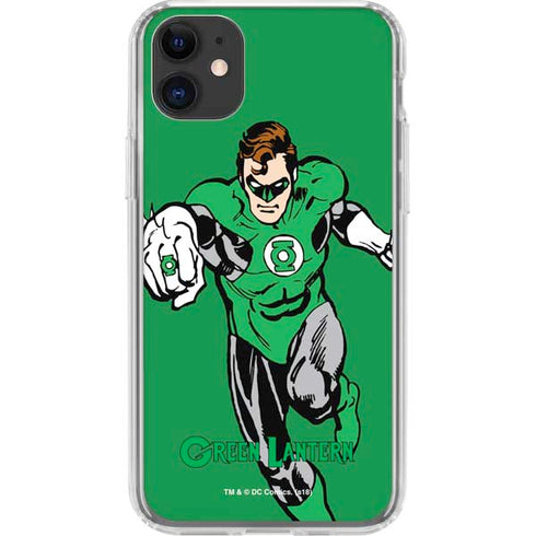 DC Comics Green Lantern Classic Art Pose iPhone 11 Clear Case