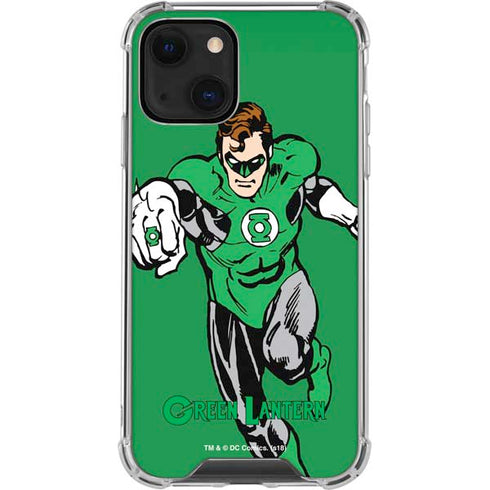 DC Comics Green Lantern Classic Art Pose iPhone 14 Clear Case