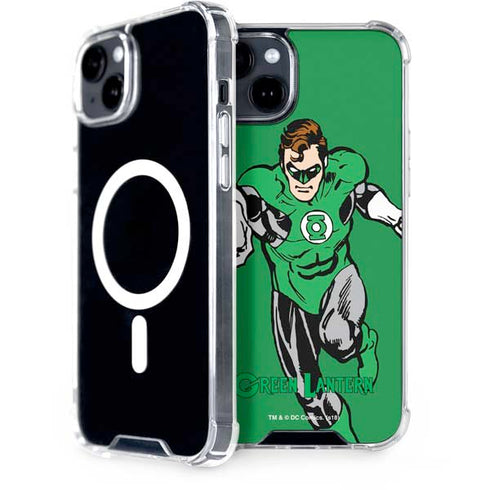 DC Comics Green Lantern Classic Art Pose iPhone 15 Plus MagSafe Case