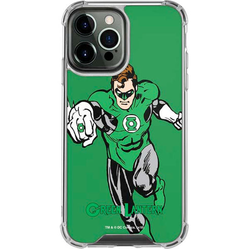 DC Comics Green Lantern Classic Art Pose iPhone 14 Pro Max Clear Case