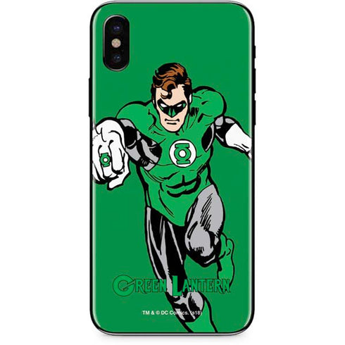 DC Comics Green Lantern Classic Art Pose iPhone X Skin