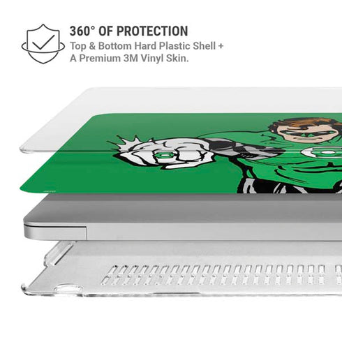 DC Comics Green Lantern Classic Art Pose MacBook Air 13in M1 (2021) Case plus Skin