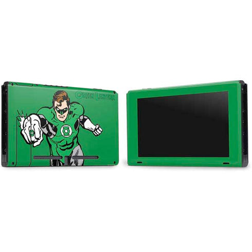 DC Comics Green Lantern Classic Art Pose Nintendo Switch Bundle Skin