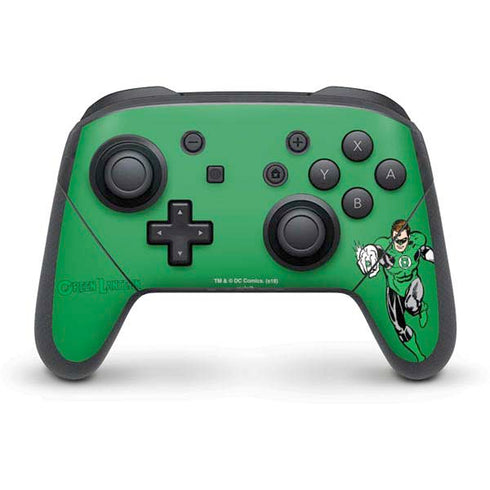 DC Comics Green Lantern Classic Art Pose Nintendo Switch Pro Controller Skin