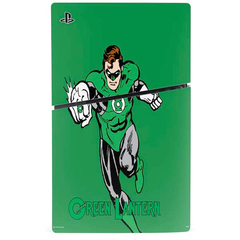 DC Comics Green Lantern Classic Art Pose PS5 Slim Disk Console Skin