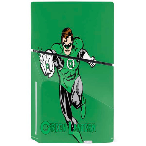DC Comics Green Lantern Classic Art Pose PS5 Slim Disk Console Skin