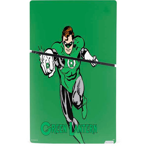 DC Comics Green Lantern Classic Art Pose PS5 Slim Digital Edition Bundle Skin