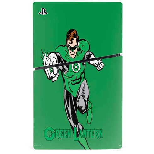 DC Comics Green Lantern Classic Art Pose PS5 Slim Digital Edition Console Skin