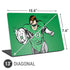 DC Comics Green Lantern Classic Art Pose Universal Laptop 13in (10.6 x 7.6in) Skin