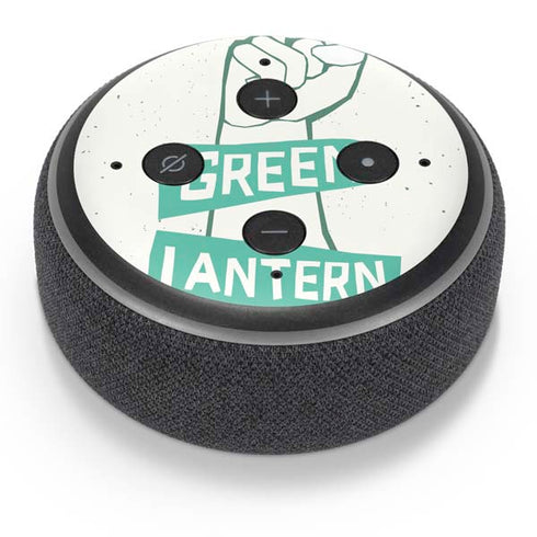 DC Comics Green Lantern Power Fist Amazon Echo Dot Skin