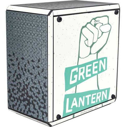 DC Comics Green Lantern Power Fist Cooler Master MasterBox Q300L Mini Tower Skin