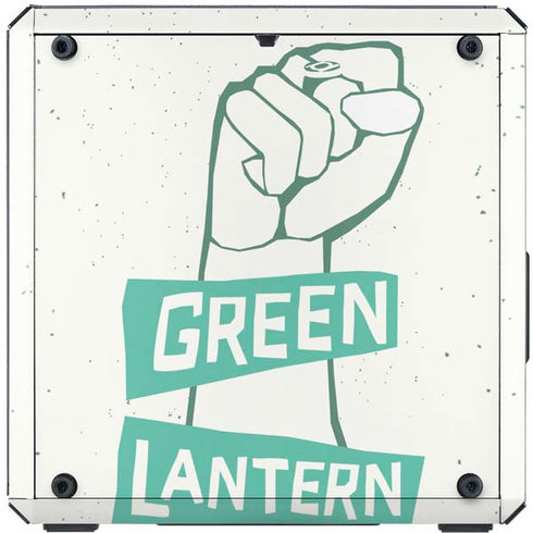 DC Comics Green Lantern Power Fist Cooler Master MasterBox Q300L Mini Tower Skin