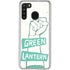 DC Comics Green Lantern Power Fist Galaxy A21 Clear Case