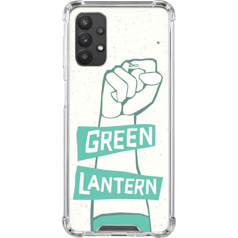 DC Comics Green Lantern Power Fist Galaxy A32 5G Clear Case