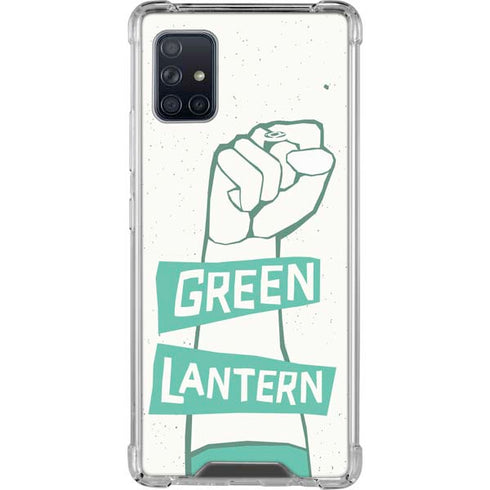 DC Comics Green Lantern Power Fist Galaxy A51 5G Clear Case