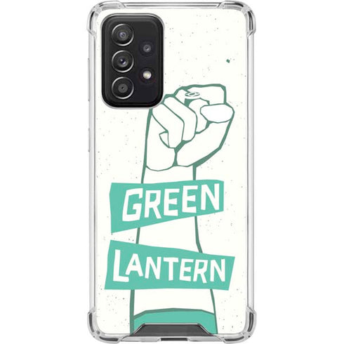 DC Comics Green Lantern Power Fist Galaxy A52 5G Clear Case