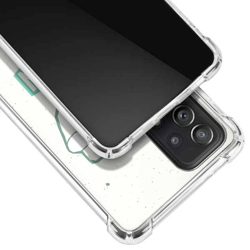 DC Comics Green Lantern Power Fist Galaxy A72 5G Clear Case