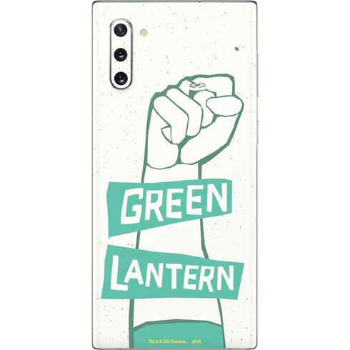 DC Comics Green Lantern Power Fist Galaxy Note 10 Skin