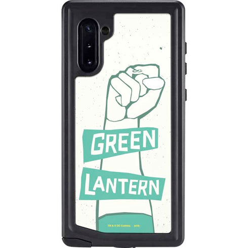 DC Comics Green Lantern Power Fist Galaxy Note 10 Waterproof Case