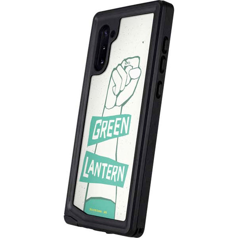 DC Comics Green Lantern Power Fist Galaxy Note 10 Waterproof Case