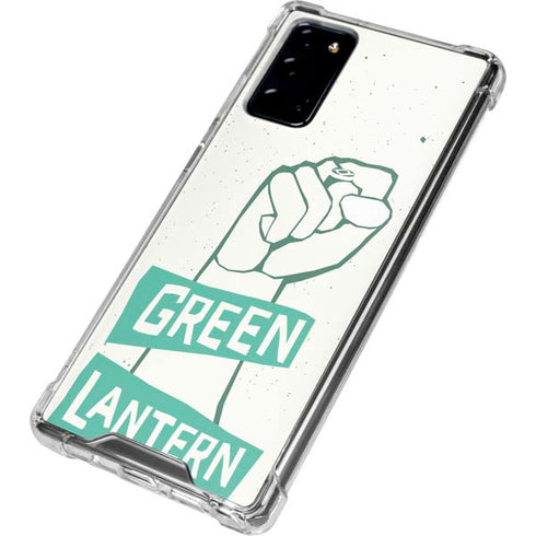 DC Comics Green Lantern Power Fist Galaxy Note20 5G Clear Case