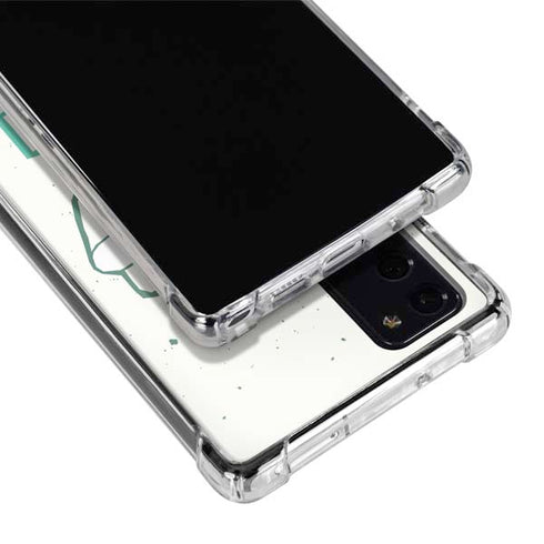 DC Comics Green Lantern Power Fist Galaxy Note20 5G Clear Case