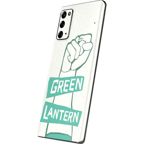DC Comics Green Lantern Power Fist Galaxy Note20 5G Skin