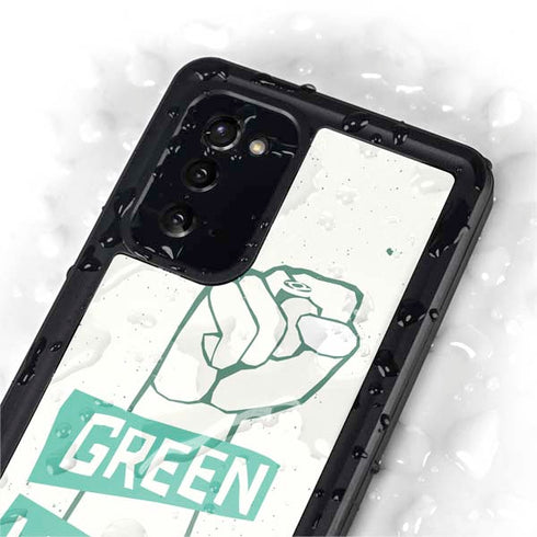 DC Comics Green Lantern Power Fist Galaxy Note20 5G Waterproof Case