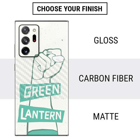 DC Comics Green Lantern Power Fist Galaxy Note20 Ultra 5G Skin