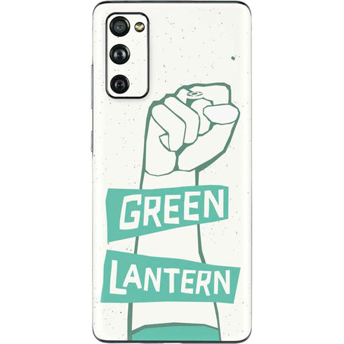 DC Comics Green Lantern Power Fist Galaxy S20 Fan Edition Skin