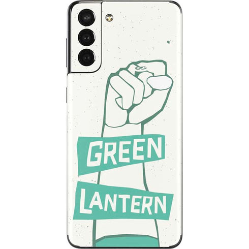 DC Comics Green Lantern Power Fist Galaxy S21 Plus 5G Skin