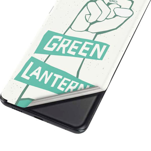 DC Comics Green Lantern Power Fist Galaxy S21 Plus 5G Skin