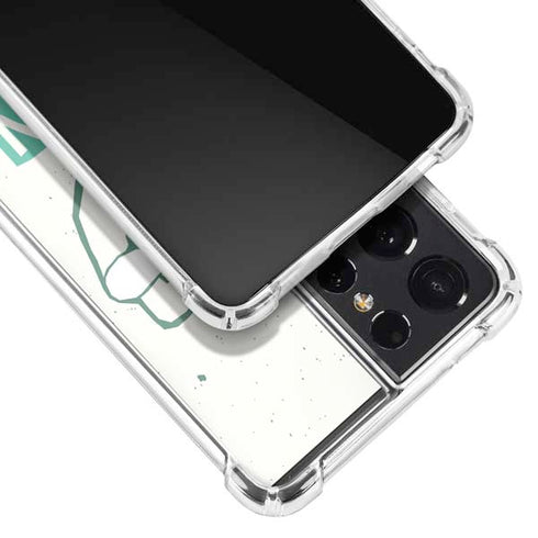 DC Comics Green Lantern Power Fist Galaxy S21 Ultra 5G Clear Case