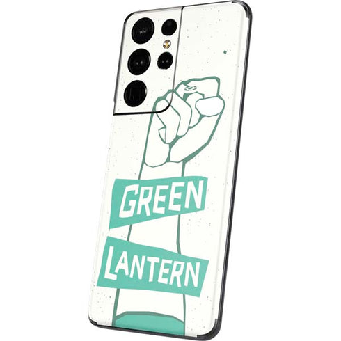 DC Comics Green Lantern Power Fist Galaxy S21 Ultra 5G Skin