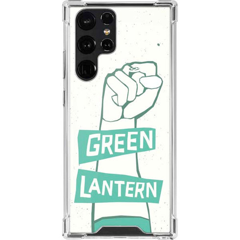 DC Comics Green Lantern Power Fist Galaxy S22 Ultra Clear Case