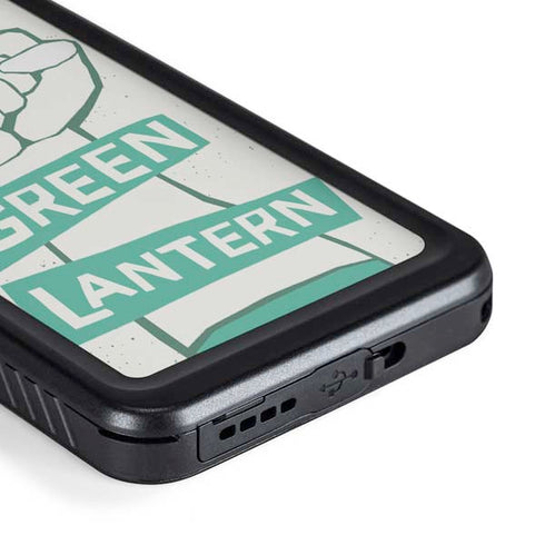 DC Comics Green Lantern Power Fist Galaxy S23 Waterproof Case
