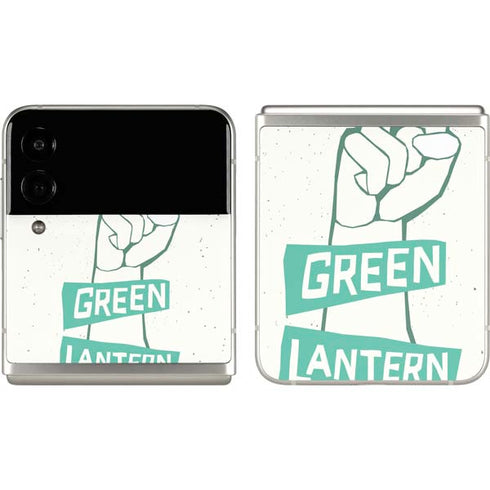 DC Comics Green Lantern Power Fist Galaxy Z Flip3 5G Skin