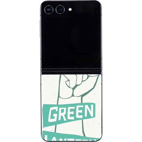 DC Comics Green Lantern Power Fist Galaxy Z Flip5 5G Skin