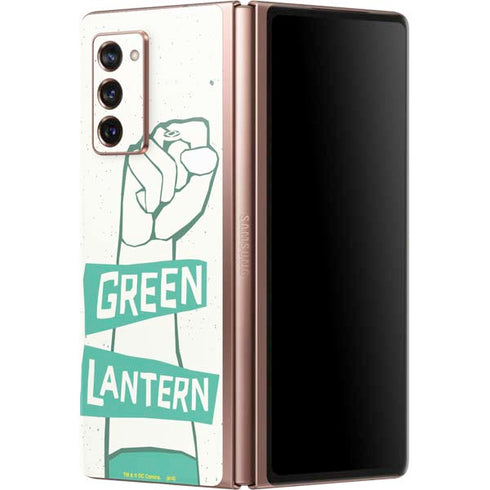 DC Comics Green Lantern Power Fist Galaxy Z Fold2 5G Skin